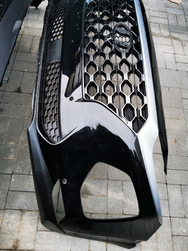 фото №7, Hyundai santa fe 2020 бампер передний