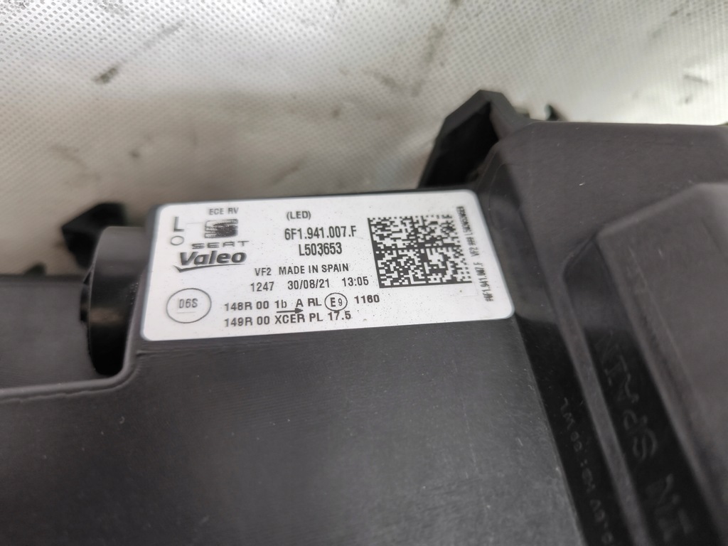 фото №13, Seat ibiza v arona full led левый правый фара лампа 6f1
