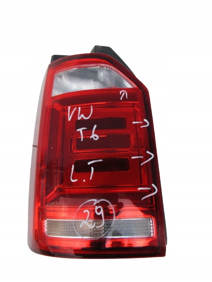 фото №1, Vw t6 7e 15- multivan лампа задняя левая 7e0945207f