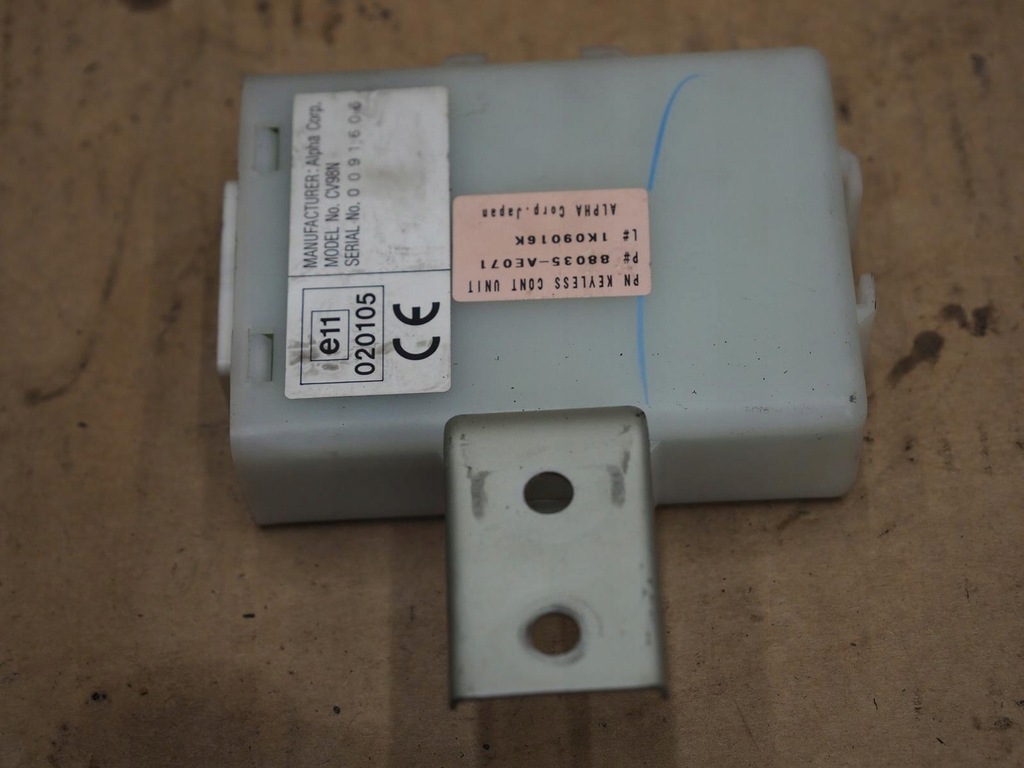 фото №5, Бортовий комп'ютер модуль subaru legacy 02r 88035-ae071