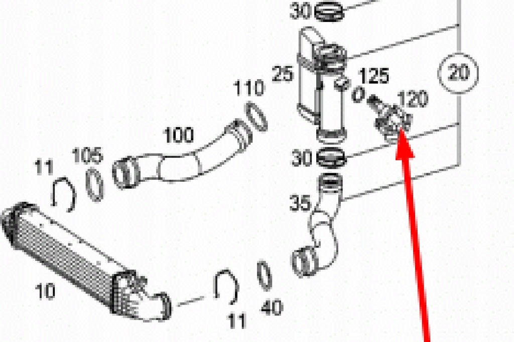 фото №8, Mb m-class w164 датчик температуры воздуха a6511530028 3.0 дизель
