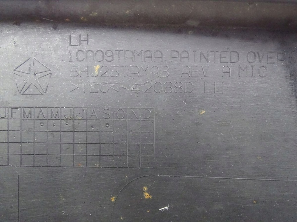 фото №5, Jeep grand cherokee wk 04-10 молдинг поріг ліва