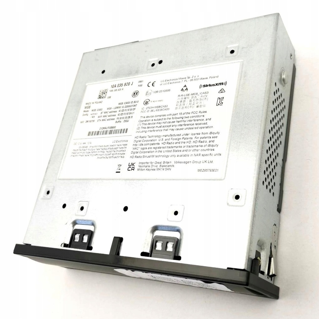 фото №8, Модуль мультимедійний блок керування vw id.3 id.4 id.5 10a035820j новий org