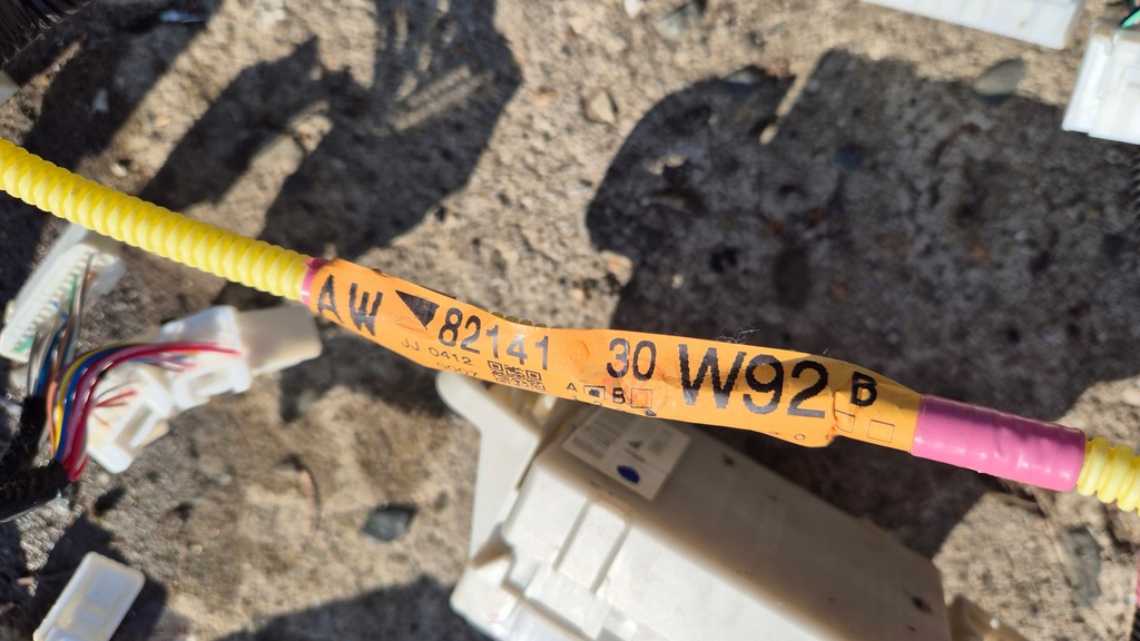 фото №10, Жгут кабели электропроводка панели консоли lexus gs 350 iii 82141-30w92