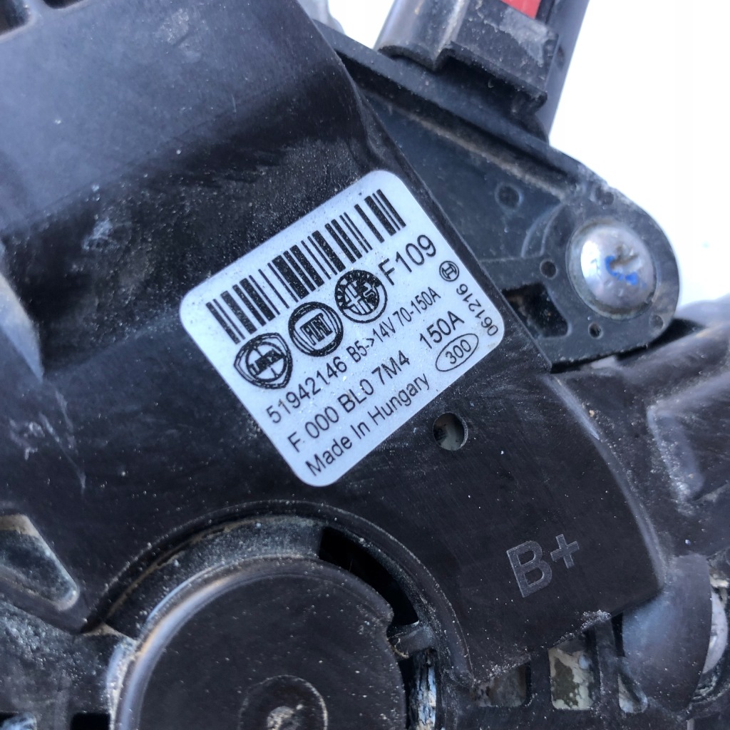 фото №4, Генератор bosch fiat 500x tipo renegade 1.6 b