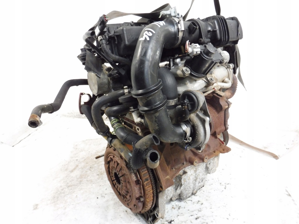 Двигун комплект  стійку  k9k740 форсунки turbo renault clio 2 1.5 dci 2005-2010 Зі Шроту