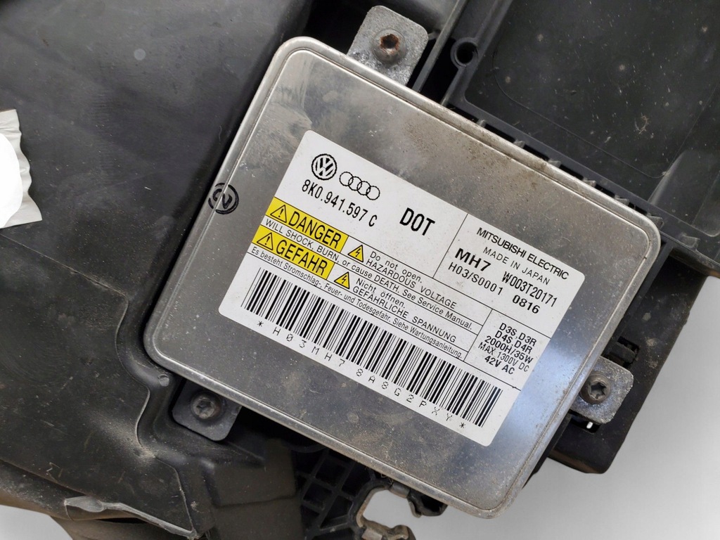 фото №9, Audi s5 8t0941003am перед сторона левая лампа передняя