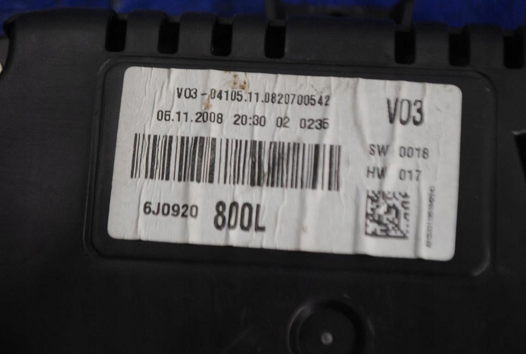 фото №5, Seat ibiza iv 1.4tdi счетчик 6j0920800l