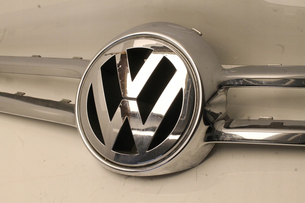 фото №8, Vw touareg i lift решётка радиатора решётка радиатора хром значок 7l6853668 #