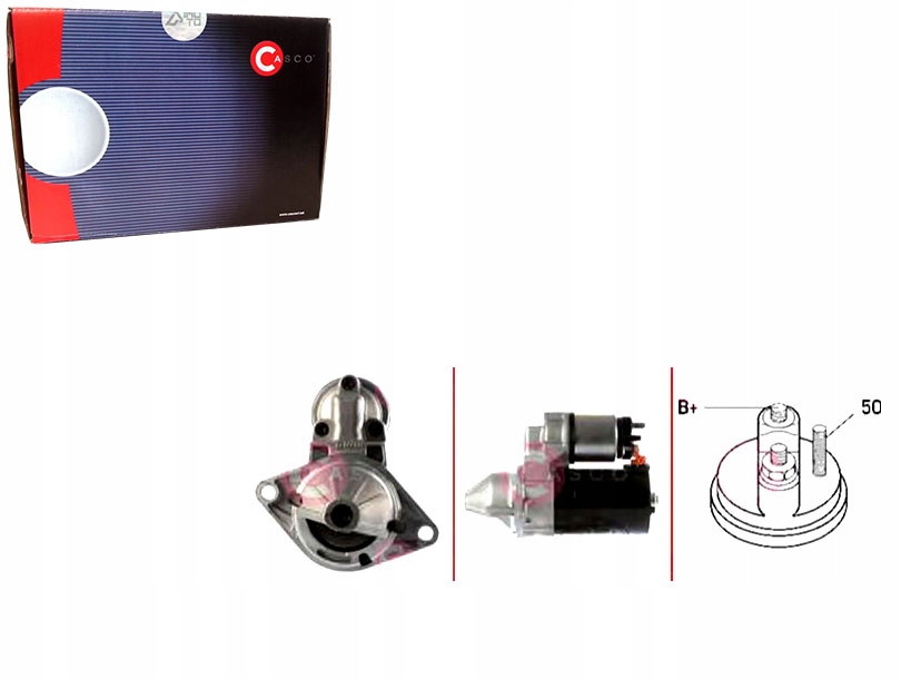 фото №1, Casco стартер opel agila 1.2 16v a h00