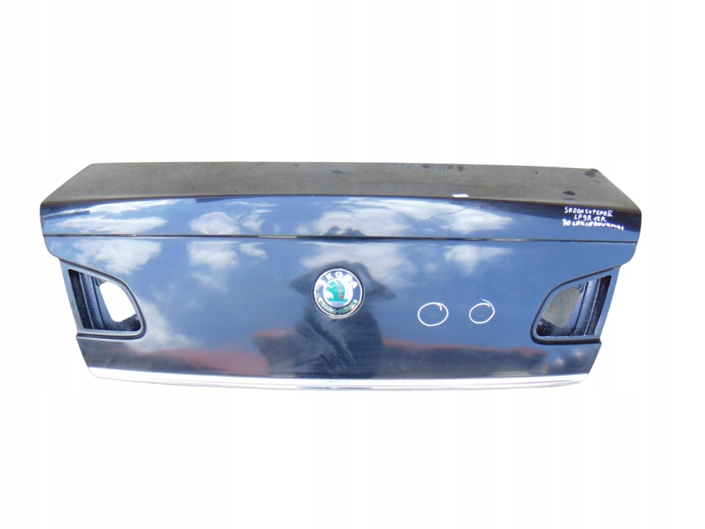 фото №1, Крышка багажника задняя задняя skoda superb ii lf9r 08- hb sedan