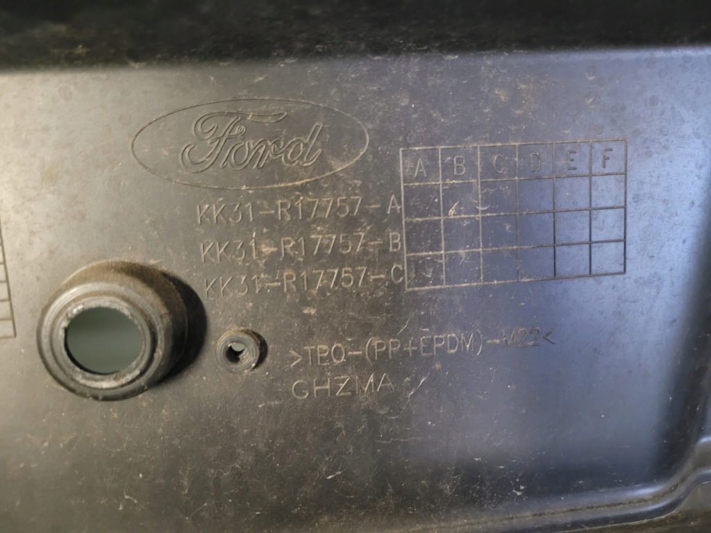 Ford transit mk8 viii lift бампер перед передний kk31r17757 Цена