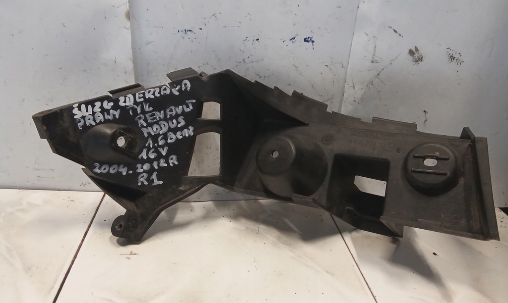 фото №1, Направляющая бампера правый задняя 8200214373 renault modus 1.6b 16v 2004-2012r r1