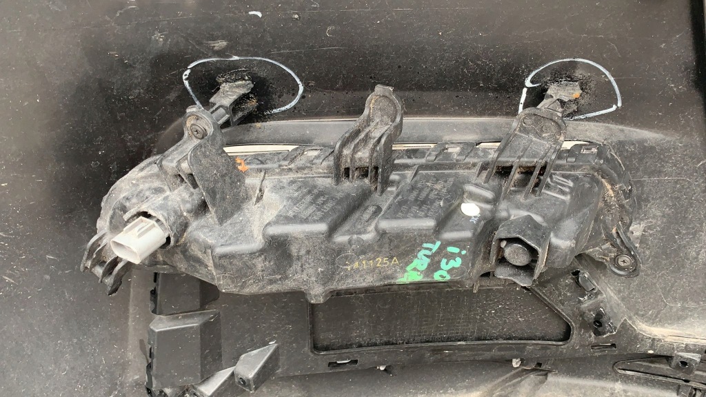 Hyundai i30 2012- turbo бампер перед передній в Україні