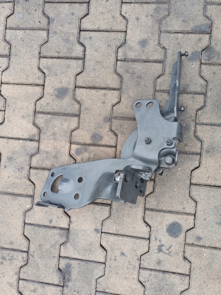 фото №2, Петля решітка нижній scania r s кронштейн підсилювач комплект