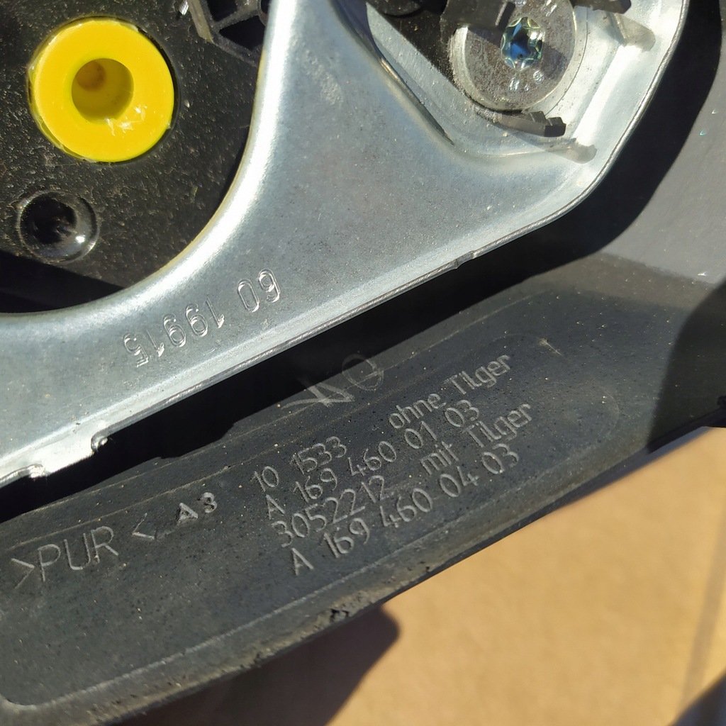 фото №8, Mercedes w169 a-klasa воздуховод мультифункция