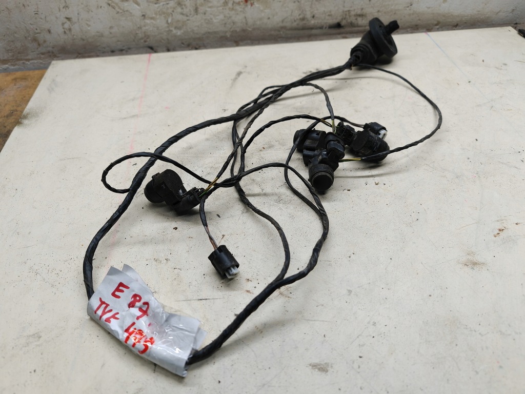 фото №6, Джгут бампера задня датчики паркування pdc bmw e87 комплект 6934308