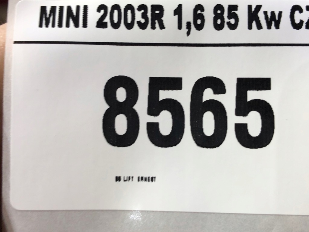 фото №9, Mini cooper r50 молдинг впрыскная топлива инжектор 1.6