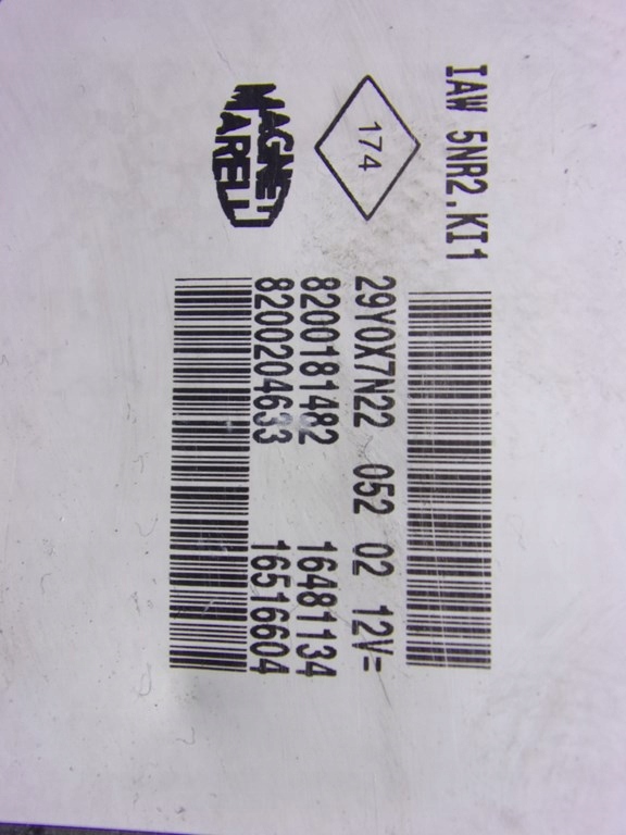 фото №4, Renault kangoo 1.2 16v бортовой компьютер блок управления