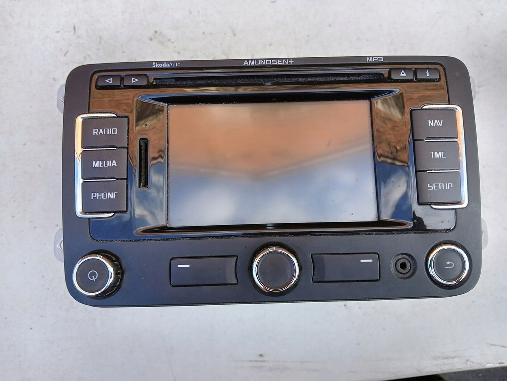 фото №1, Skoda yeti superb ii octavia ii радіо навігація 3t0035192j