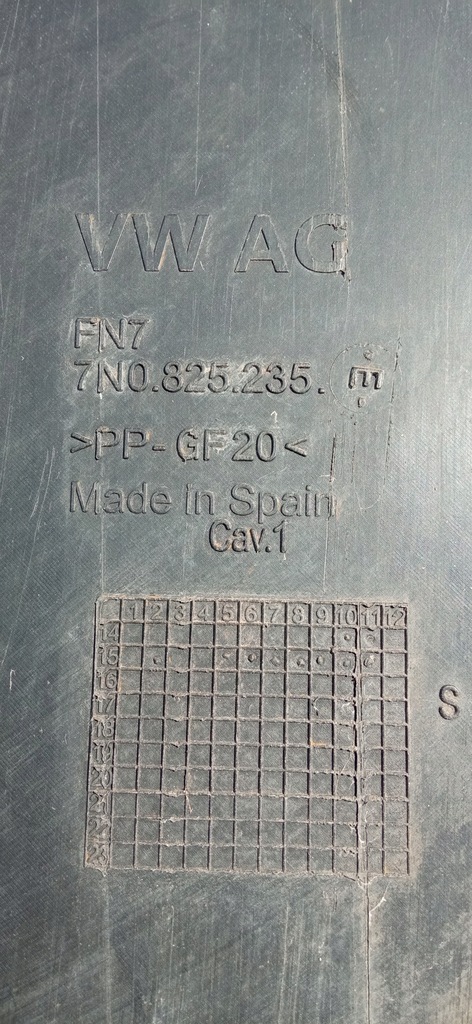 фото №11, Vw sharan seat alhambra 7n плита захисна захист pod двигун 7n0825235e