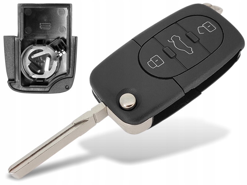 фото №9, Корпус пульта ключа pilot ключ складний ключ do audi a3 a4 a6 a8 tt