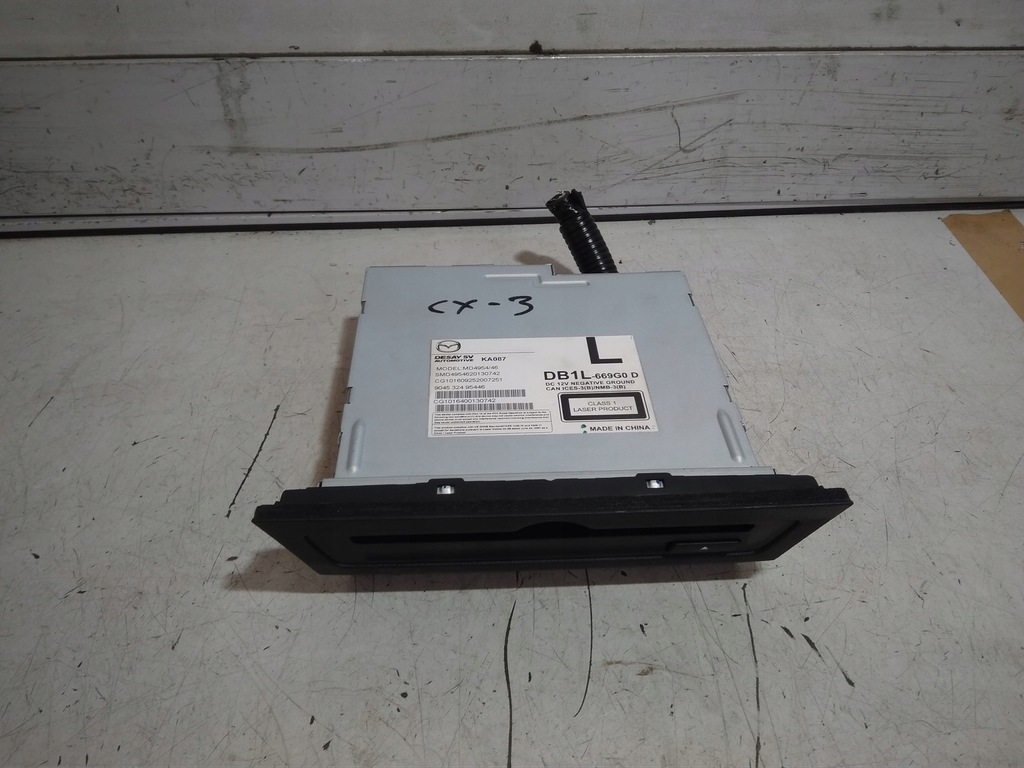 фото №1, Mazda cx-3 зчитувач дисків db1l-669g0