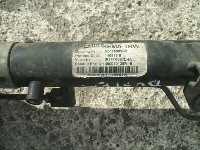 Dacia duster i трансмиссия рулевая рулевая рейка 490010125r Недорого