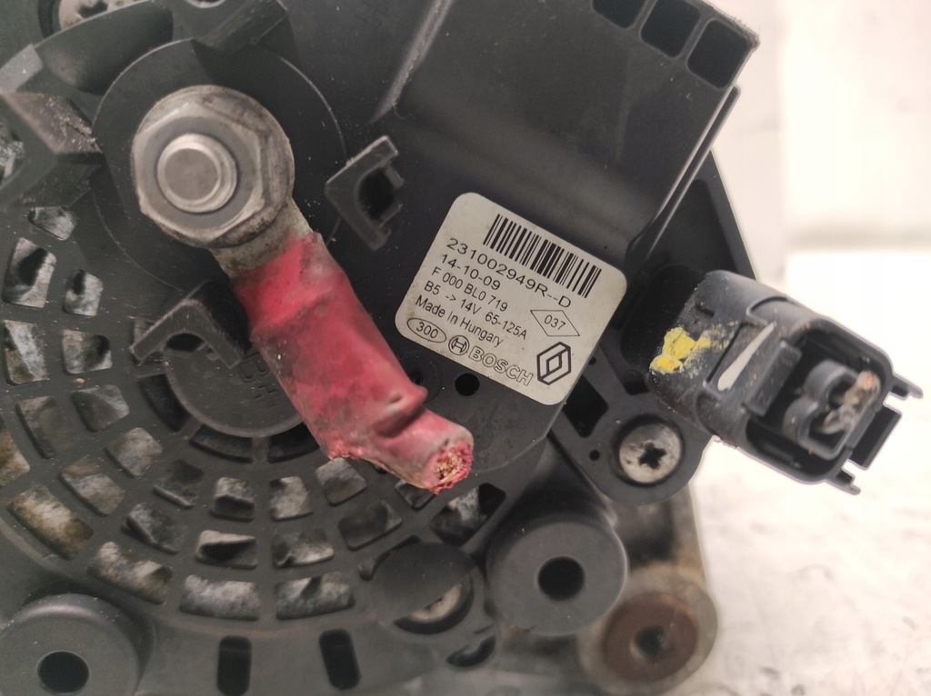 фото №5, Dacia dokker 12- 1.5dci генератор 231002949r