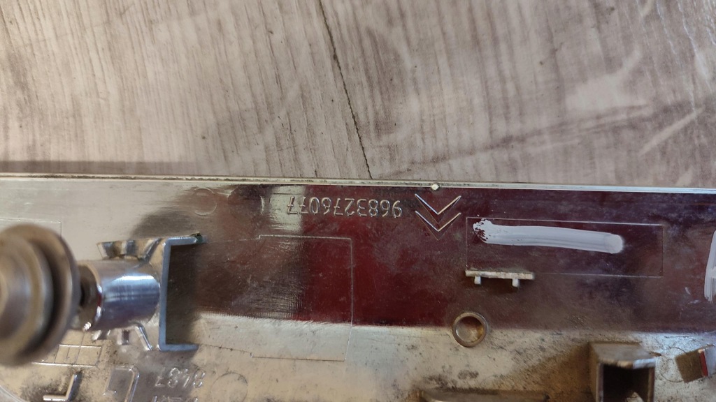 фото №8, C5 iii x7 kombi молдинг бампера задняя 9683276077