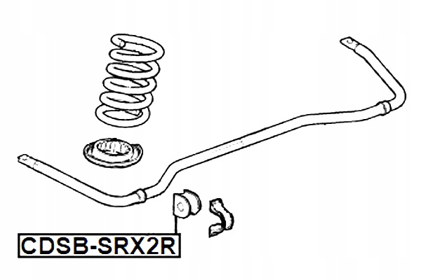фото №2, Febest cdsb-srx2r подвеска, стабилизатор