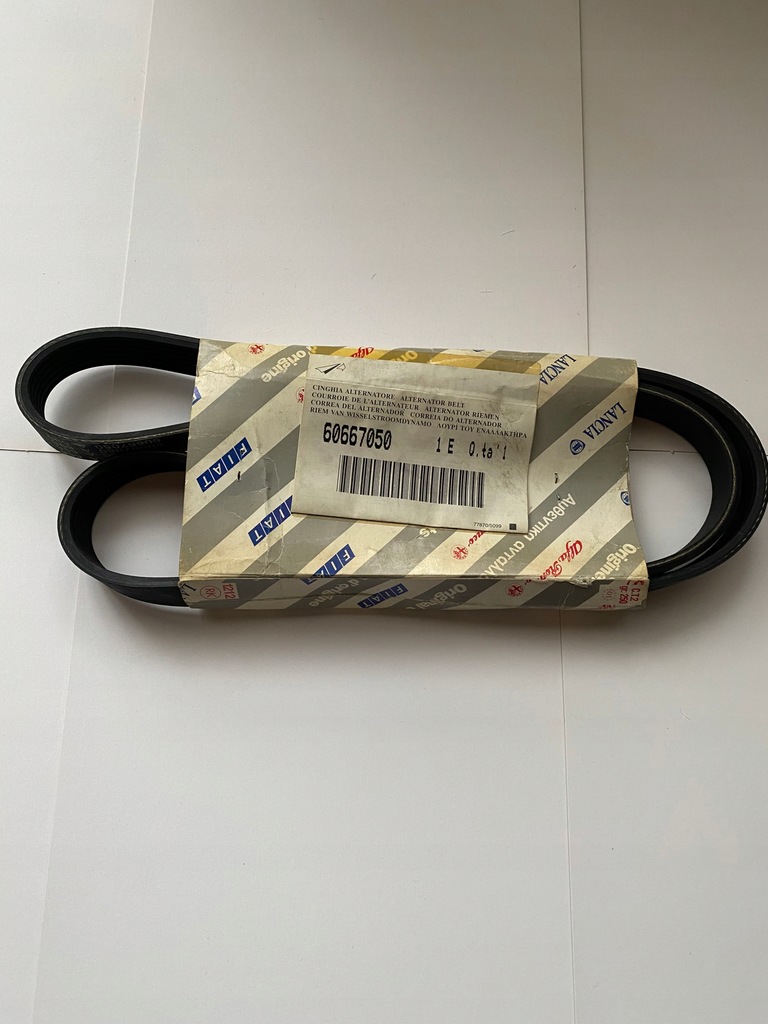 фото №1, Ремінь клиновий багатореберний fiat stilo 60667050