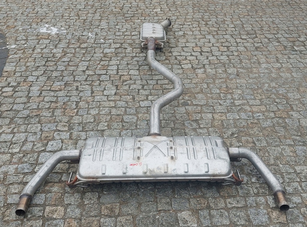 фото №7, Jeep grand cherokee wl 21 22 выхлоп гаситель короткий 2.0 4xe summit overland