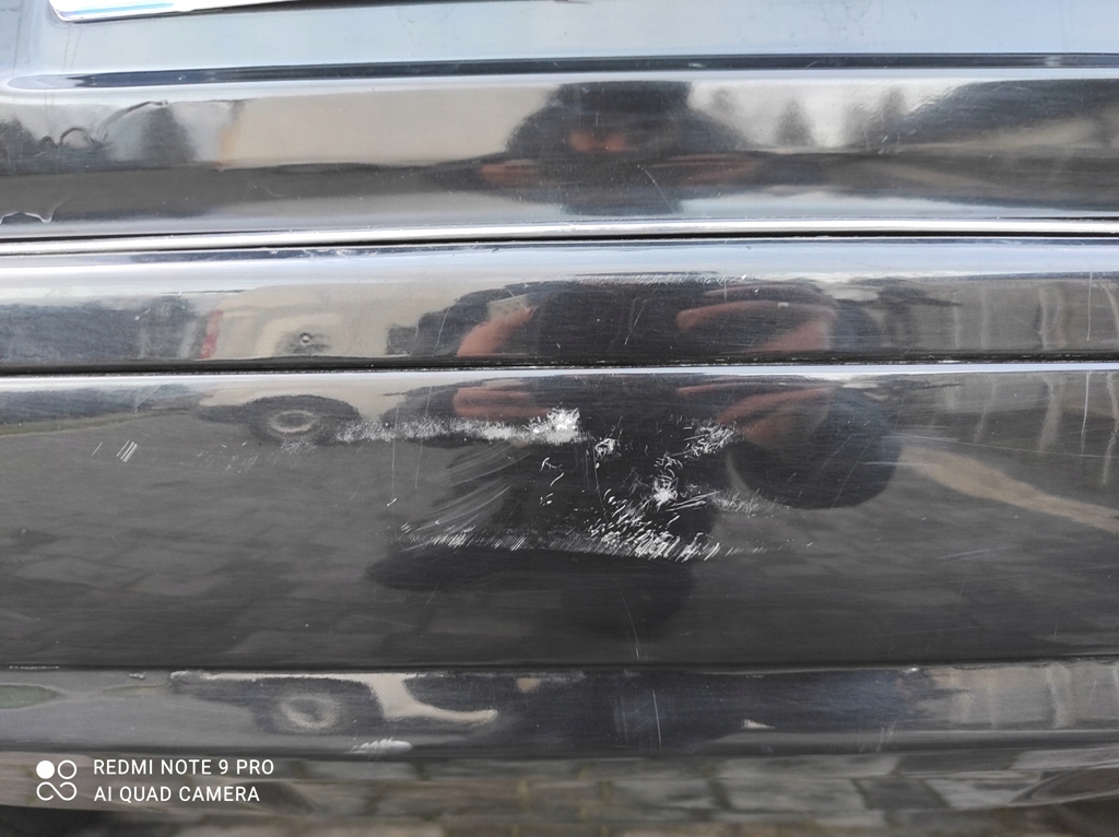 Бампер задняя  задний с датчиками заднего вида volkswagen vw touareg 1 рестайлинг  7l l041 Цена