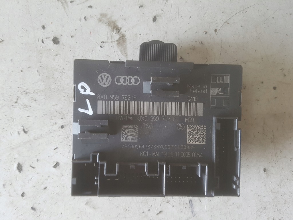 фото №1, Skoda superb 2 ii модуль блок керування двері