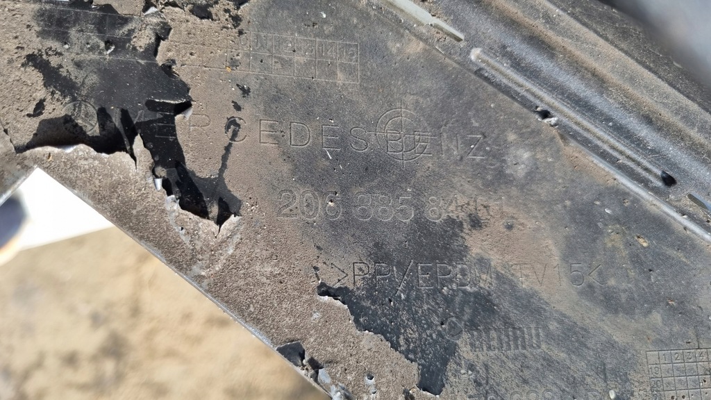 фото №13, Mercedes c-klasa w206 21- amg бампер перед pdc