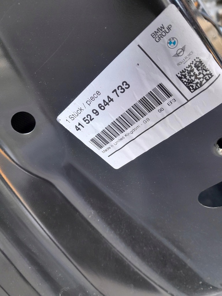 фото №7, Mini cooper f55 f56 двері ліва задня задні oryg