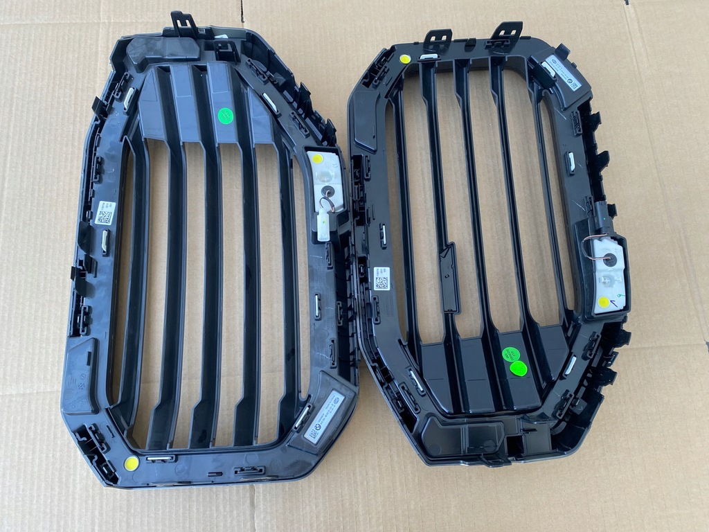 фото №8, Bmw xm g09 решётка радиатора решётка радиатора решётка радиатора бампера левая правая комплект led оригинал