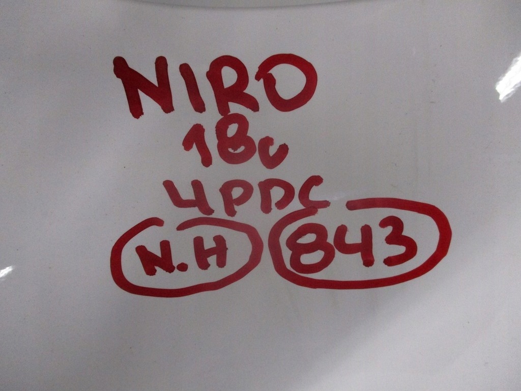 фото №14, Бампер задняя kia niro 18r 4 pdc