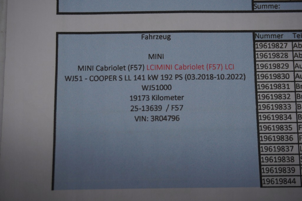фото №9, Підвіска задня mini f55 f56 f57 8842877 4098613