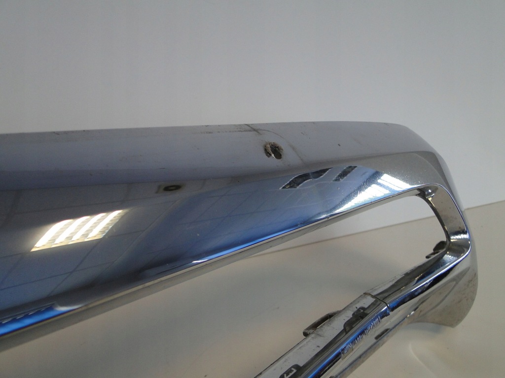 фото №12, Mercedes gls 166 x166 хром лист спойлер накладка бампера передний