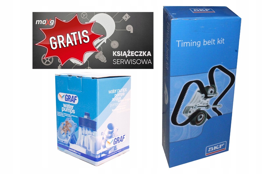 фото №12, Комплект ремінь розподільного валу skf vkma03316