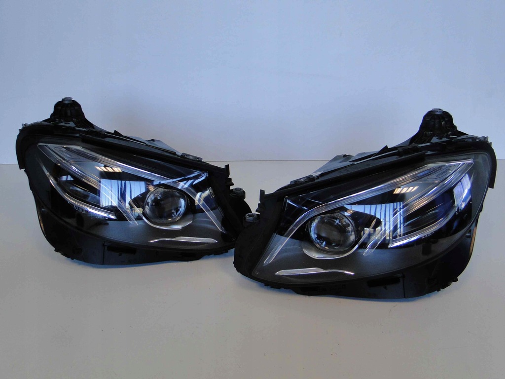 фото №5, Mercedes w213 lift лампа multibeam led niebieska