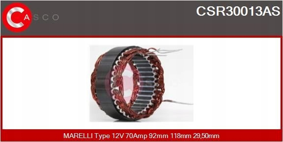 фото №2, Stator, генератор csr30013as casco