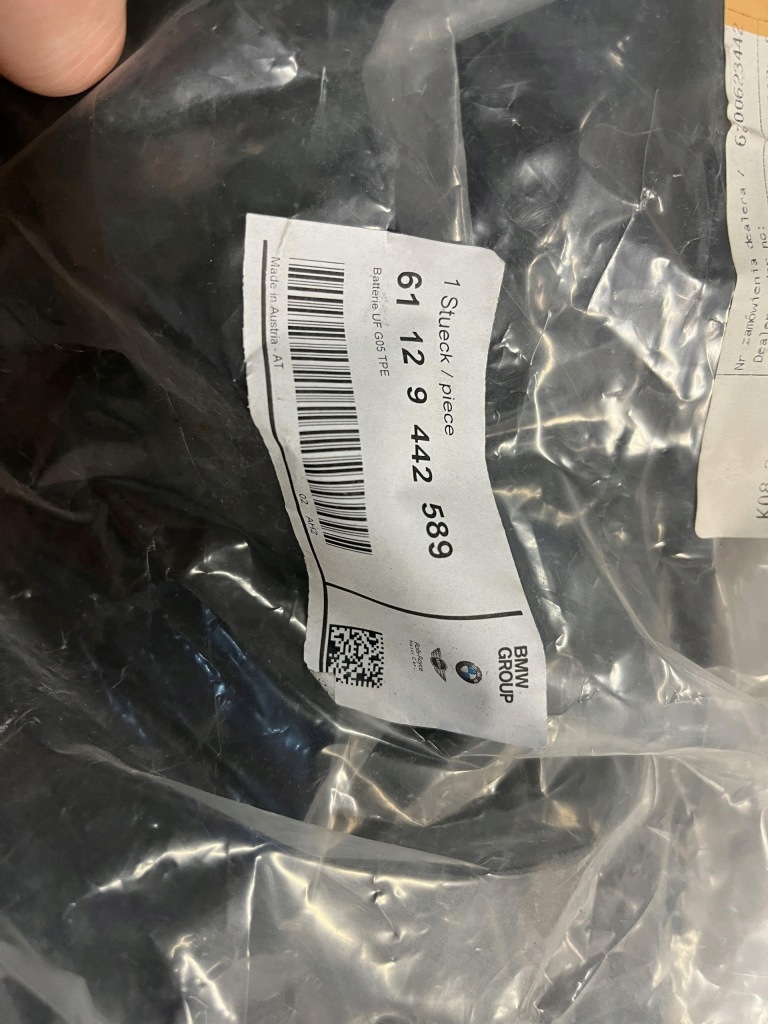 Bmw x5 g05 x6 g06 шланг живильний акумулятор плюсовий 9442589 Зі Шроту