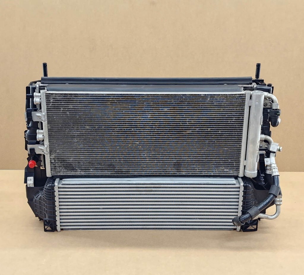 Комплект радіатор вентилятор bmw f40 f44 x2 f39 f54 f60 f56 jcw 306 km Оригінал