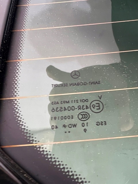 фото №7, Mercedes v klasa w447 447 vito задняя стекло 43r-004536