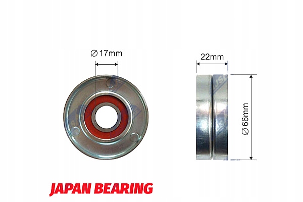 фото №2, Ролик натягувача ремінь клиновий alfa romeo 159 chevrolet aveo aveo