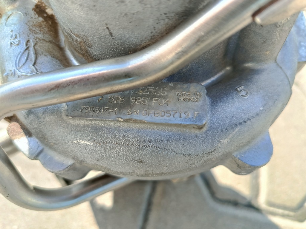 фото №6, Turbo турбина турбонагнетатель bmw 7576985 n63 f10,f01,f12,e70 idealna !!!