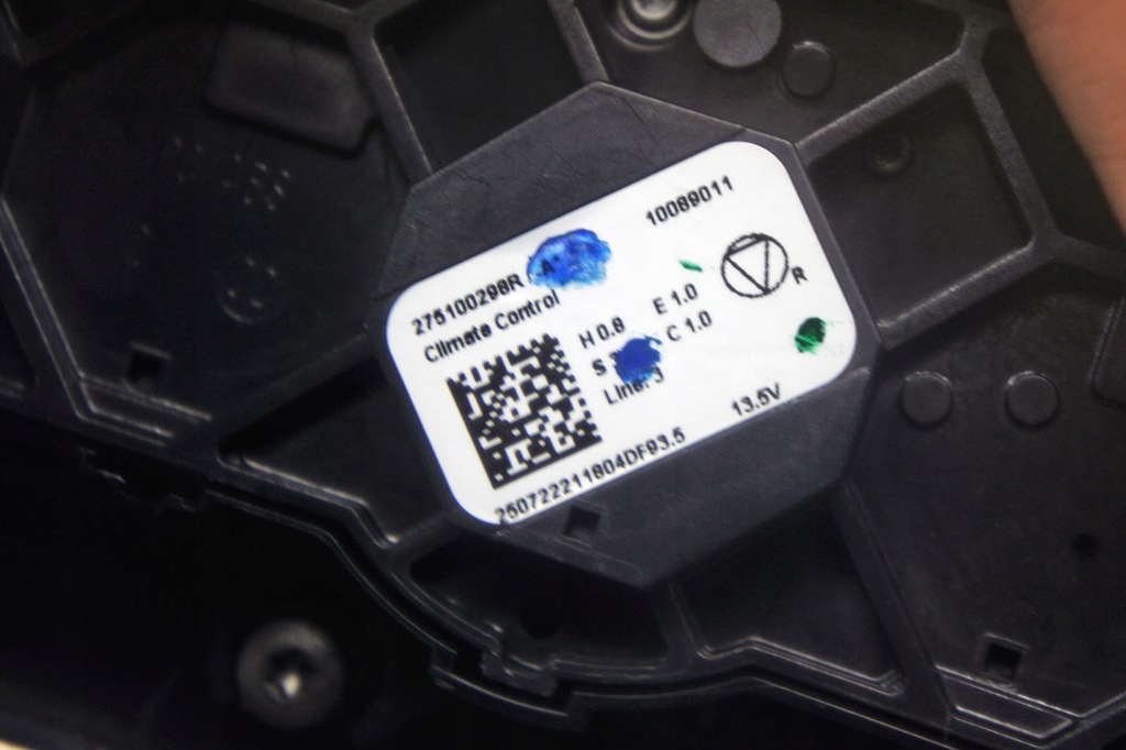 фото №6, Pq146 dacia jogger панель кондиционера 275100298r